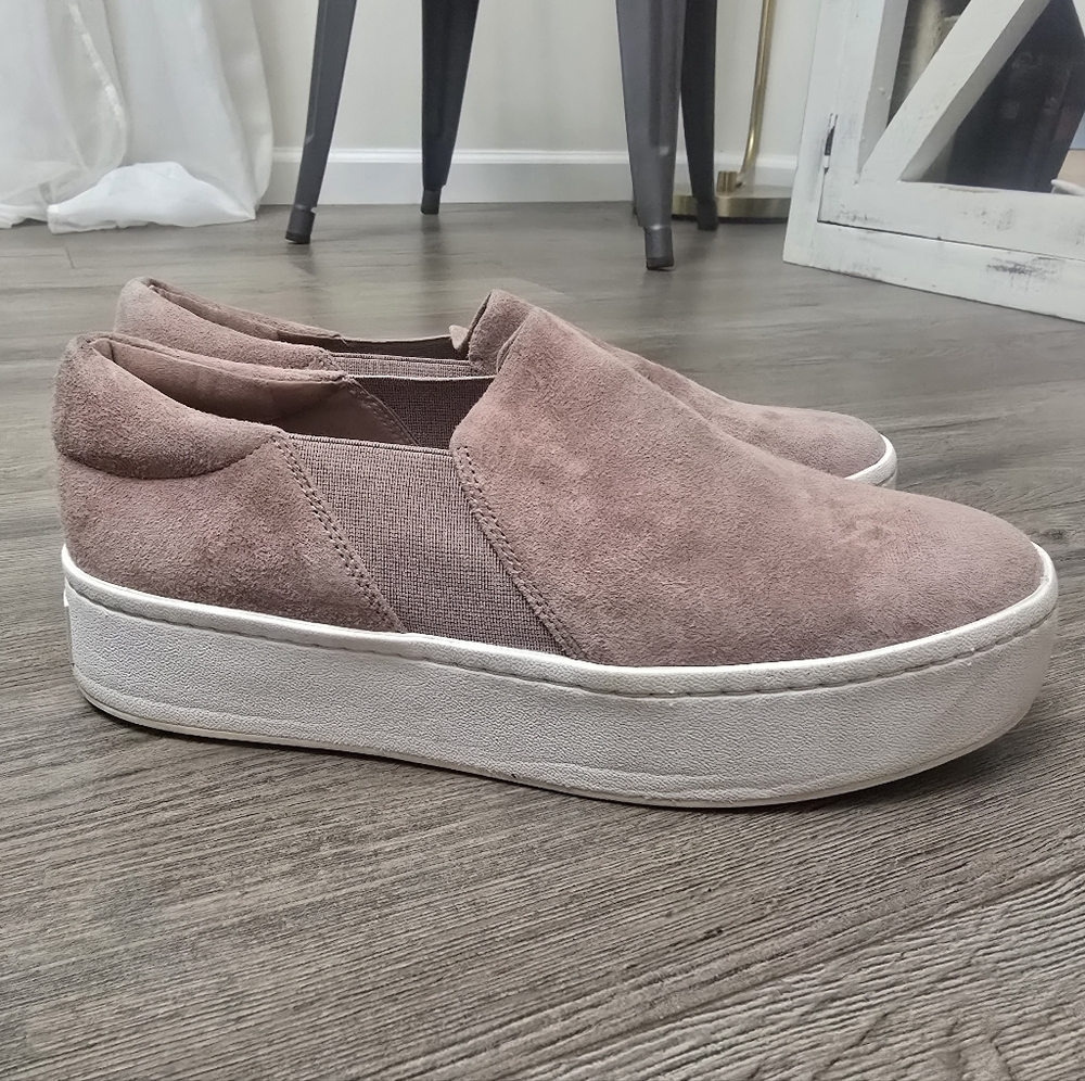 Vince. Warren Platform Suede Slip On Size 6.5 Chunky Comfy Streetwear
